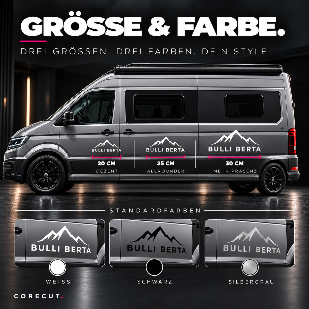 CUSTOM CAMPER GRAPHIC