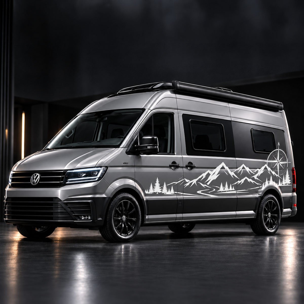 CUSTOM CAMPER SIDE GRAPHIC