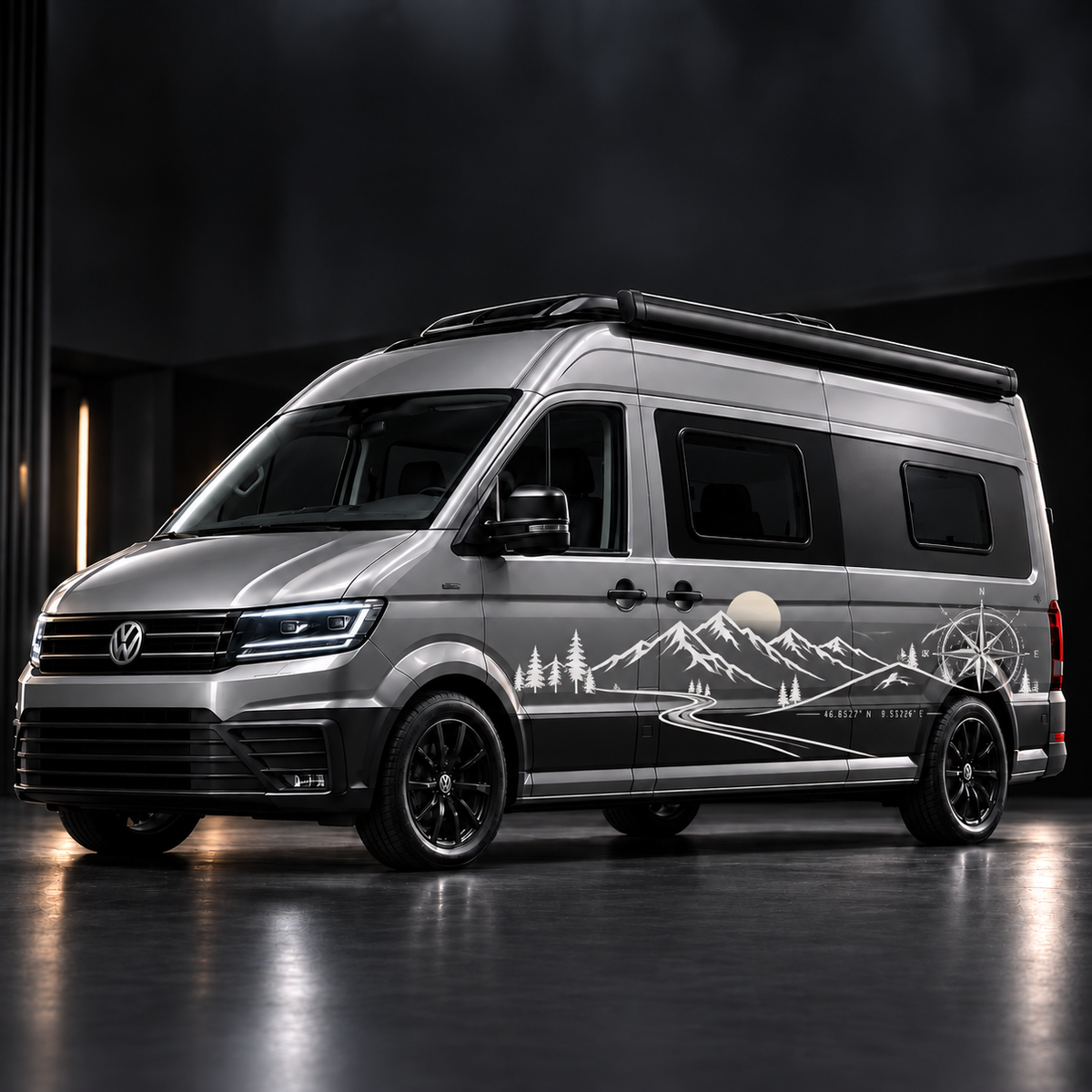 CUSTOM CAMPER SIDE GRAPHIC