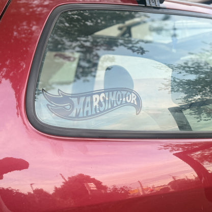 SPENDEN-AKTION - MARSIMOTOR Stickerbogen inkl. Spendenlos mit Gewinnchance
