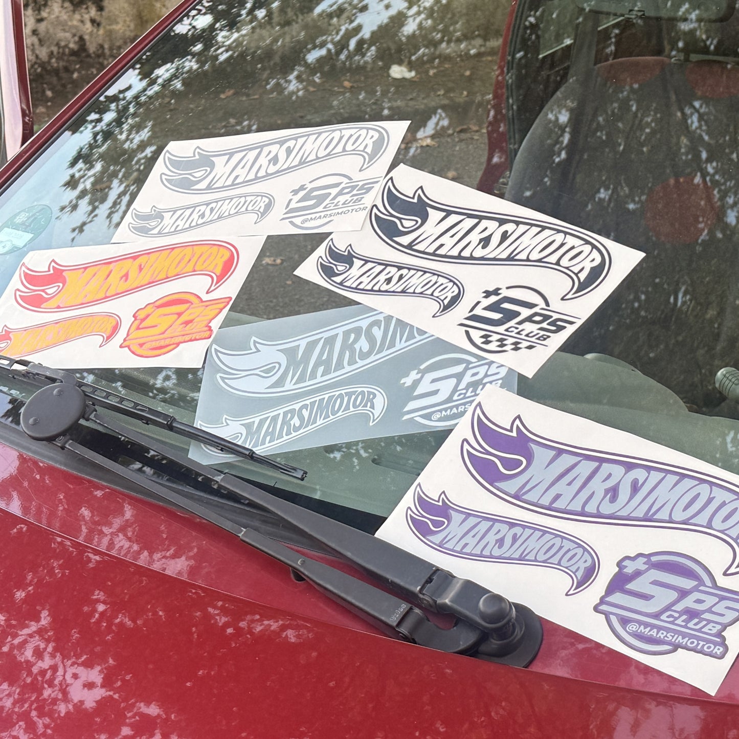 SPENDEN-AKTION - MARSIMOTOR Stickerbogen inkl. Spendenlos mit Gewinnchance