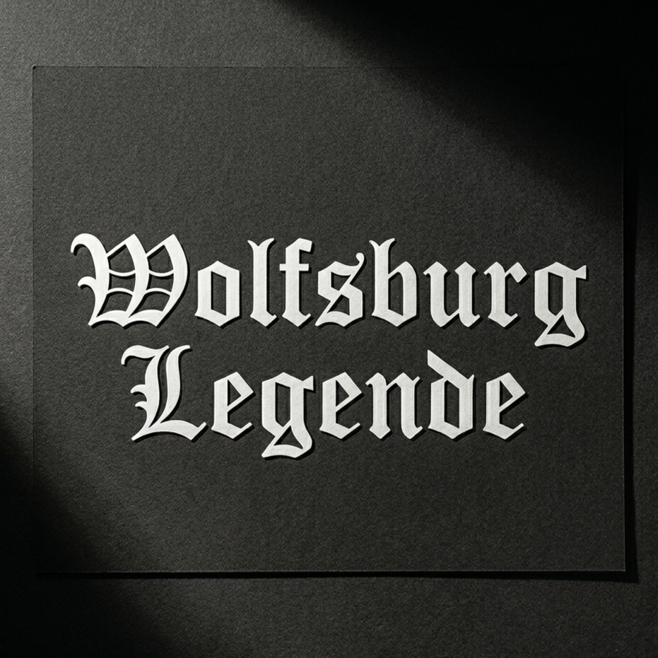 Wolfsburg-Legende – Heckscheiben-Aufkleber